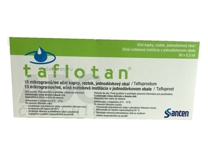 TAFLOTAN INT OPO 30X0,3ML/4,5UG