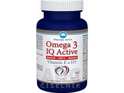 Pharma Activ OMEGA 3 IQ Active - 1x100 ks