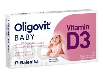 Oligovit BABY Vitamin D3 - 1x30 ks