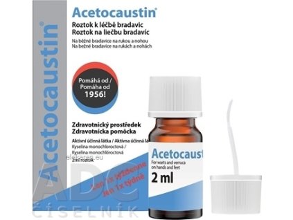 ACETOCAUSTIN ROZT.LIEC.BRADAVIC 2ML