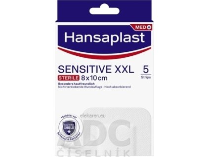 Hansaplast MED SENSITIVE XXL - 1x5 ks