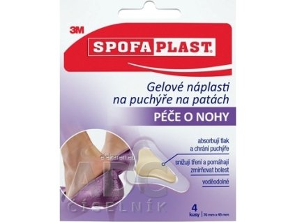 3M SPOFAPLAST č.912N Gélové náplasti - 1x4 ks