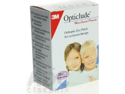 3M Opticlude Standard Mini Očná náplasť [SelP] - 1x20 ks