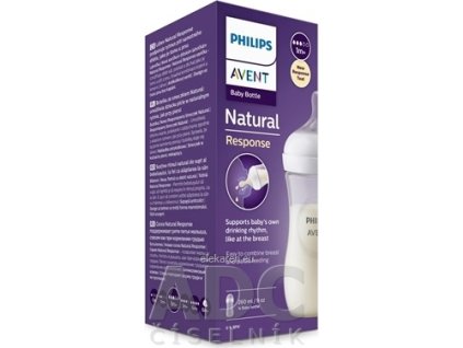 AVENT FĽAŠA Natural Response 260 ml - 1x1 ks