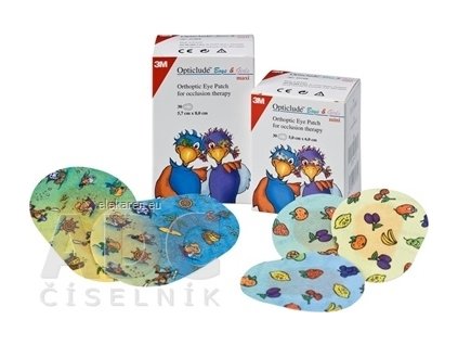 3M Opticlude Boys&Girls Mini očná náplasť - 1x30 ks