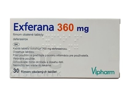 EXFERANA 360MG TBL FLM 30