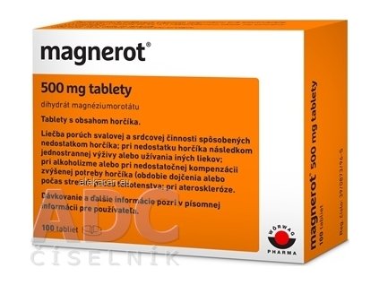 Magnerot 500 mg - 1x100 ks