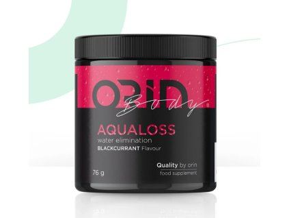 Aqualoss Water Elimination Blackcurrant 76G