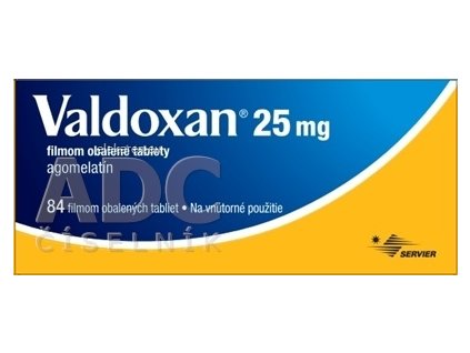 Valdoxan 25 mg - 1x84 ks