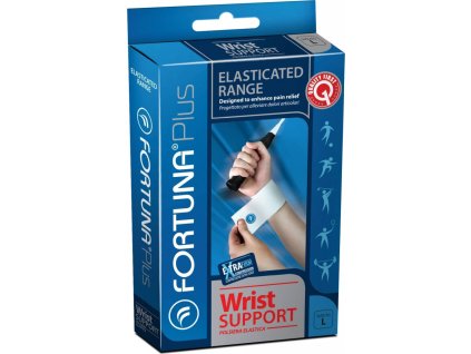 FORTUNA Plus Elastická bandáž zápästia biela M