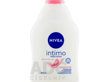 NIVEA INTIMO sprchovacia emulzia SENSITIVE - 1x250 ml