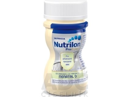 Nutrilon 0 Nenatal - tekutá výživa (od narodenia) 24x70 ml (1680 ml)