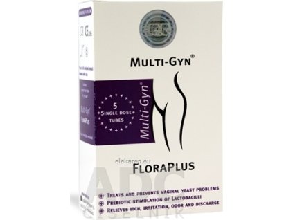 MULTI-GYN FLORAPLUS - gel vaginálny 5x5 ml (25 ml)