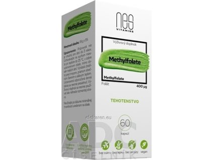 nesVITAMINS Methylfolate 400 µg - 1x60 ks