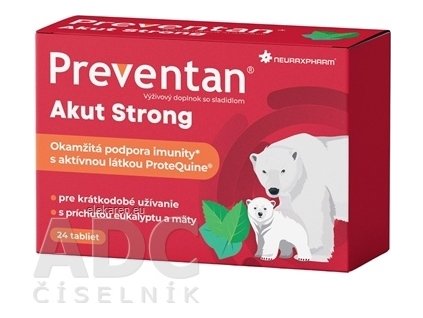 Neuraxpharm Preventan Akut Strong - 1x24 ks