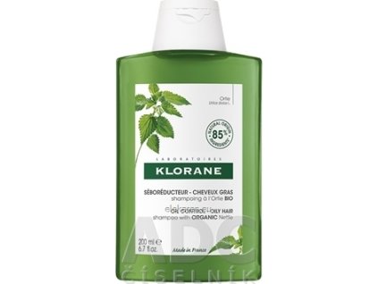KLORANE SHAMPOOING à l'Ortie BIO - 1x200 ml