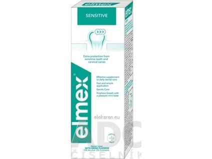 ELMEX SENSITIVE PLUS ÚSTNA VODA - 1x400 ml