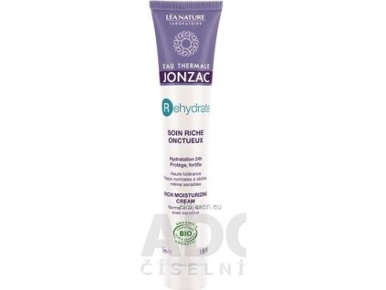 JONZAC Rehydrate Výživný HYDRATAČNÝ KRÉM BIO - 1x50 ml