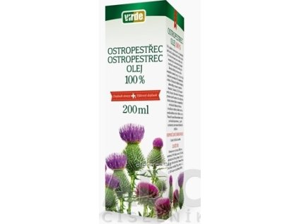 VIRDE OSTROPESTREC OLEJ 100% - 1x200 ml