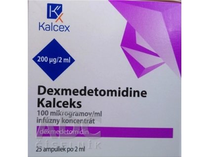 Dexmedetomidine Kalceks 100 µg/ml - 25x2 ml