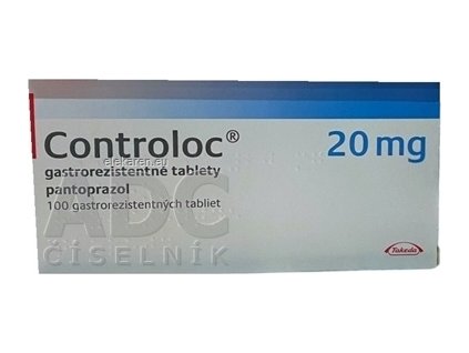 CONTROLOC 20MG TBL ENT (BLIS.)100