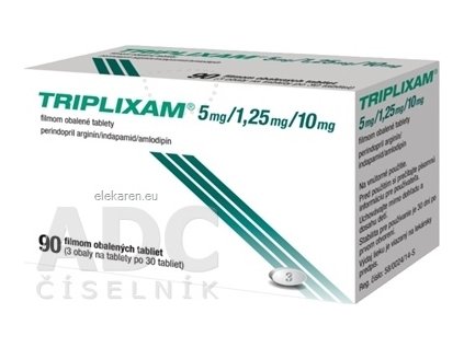 TRIPLIXAM 5 mg/1,25 mg/10 mg - tbl flm (obal PP) 3x30 ks (90 ks)