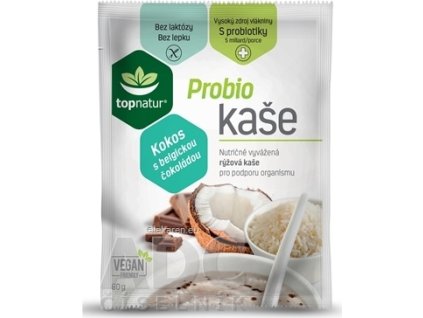 topnatur Probio KAŠA Kokos s belgickou čokoládou - 1x60 g