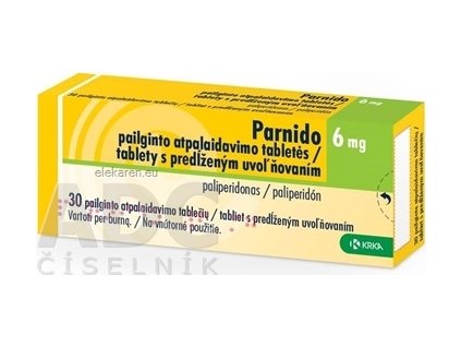 Parnido 6 mg tablety s predĺženým uvoľňovaním - 1x30 ks