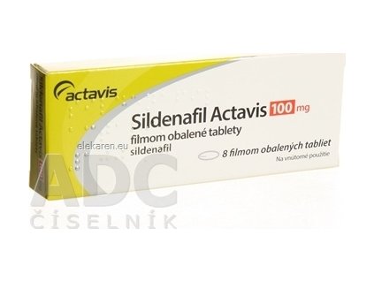 Sildenafil Actavis - 1x8 ks