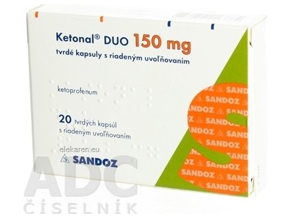 Ketonal DUO 150 mg - 1x20 ks