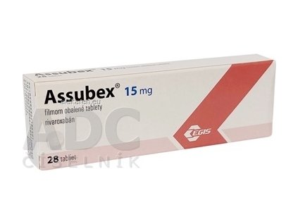 Assubex 15 mg - 1x28 ks