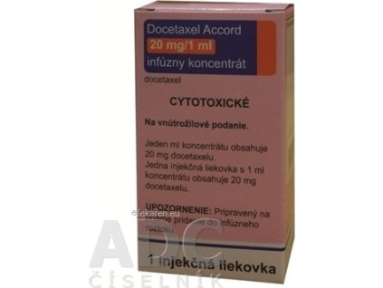 Docetaxel Accord 20 mg/1 ml - 1x1 ml