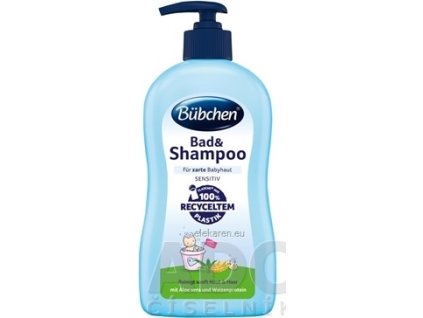 BUBCHEN BABY DETSKÝ KÚPEĽ A ŠAMPÓN - 1x400 ml