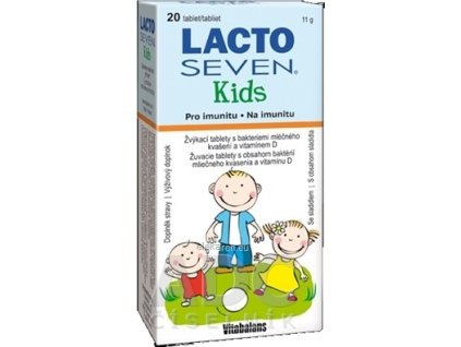 Vitabalans LACTOSEVEN Kids - 1x20 ks