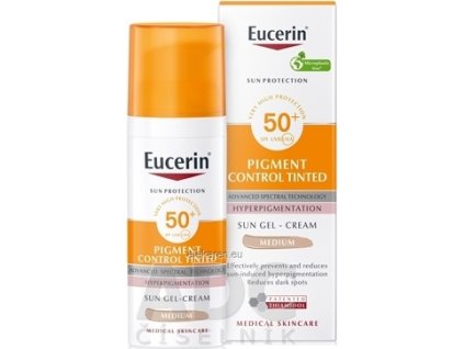 Eucerin SUN PIGMENT CONTROL TINTED SPF 50+ MEDIUM - 1x50 ml