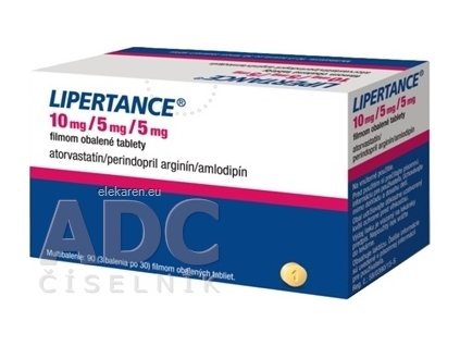Lipertance 10 mg/5 mg/5 mg - tbl flm (obal PP-multibal.) 3x30 ks (90 ks)