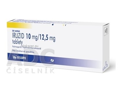IRUZID 10 mg/12,5 mg - 1x30 ks