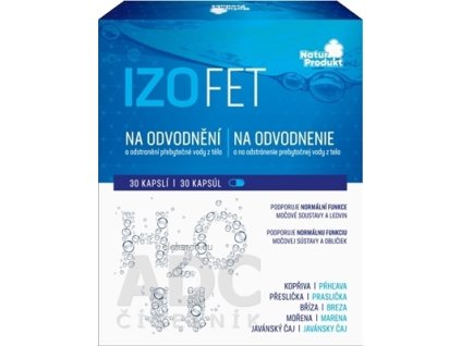 NaturProdukt IZOFET Na odvodnenie - 1x30 ks