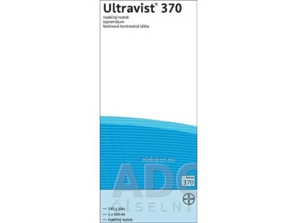 Ultravist 370 mg I/ml - 1x500 ml