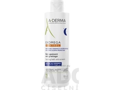 A-DERMA EXOMEGA CONTROL Upokojujúci kúpeľ - 1x200 ml