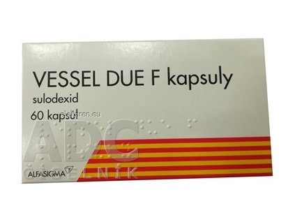 VESSEL DUE F kapsuly - 1x60 ks