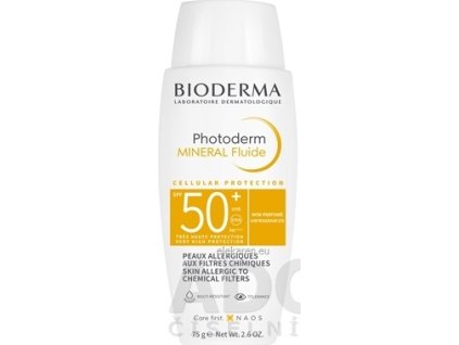 BIODERMA Photoderm MINERAL fluid SPF 50+ - 1x75 g