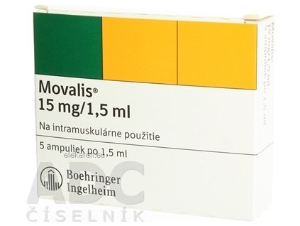 MOVALIS 15 MG/1,5ML SOL INJ 5X1,5ML