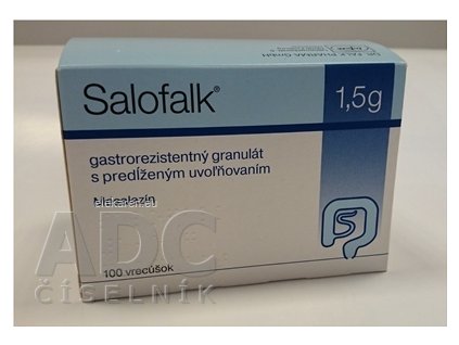 Salofalk 1,5 g - 1x100 vrec