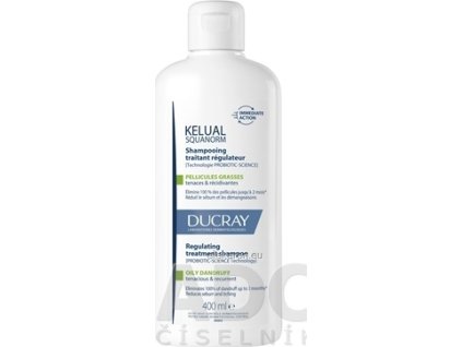 DUCRAY KELUAL SQUANORM Šampón - 1x400 ml