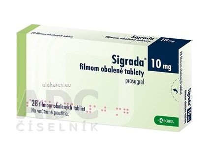 Sigrada 10 mg filmom obalené tablety - 1x28 ks