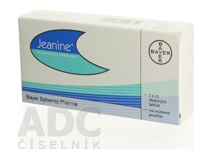 JEANINE - tbl obd 3x21 ks (63 ks)