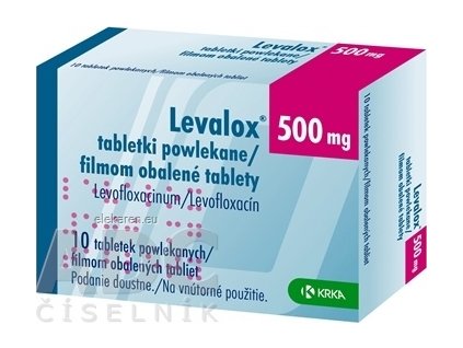 Levalox 500 mg - 1x10 ks