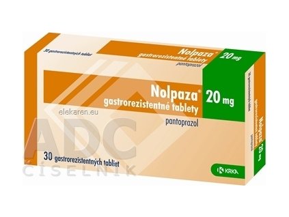 Nolpaza 20 mg - 1x30 ks