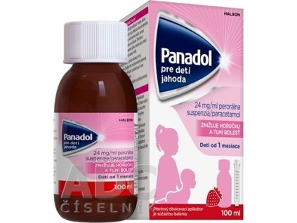 Panadol PRE DETI JAHODA 24 mg/ml - 1x100 ml